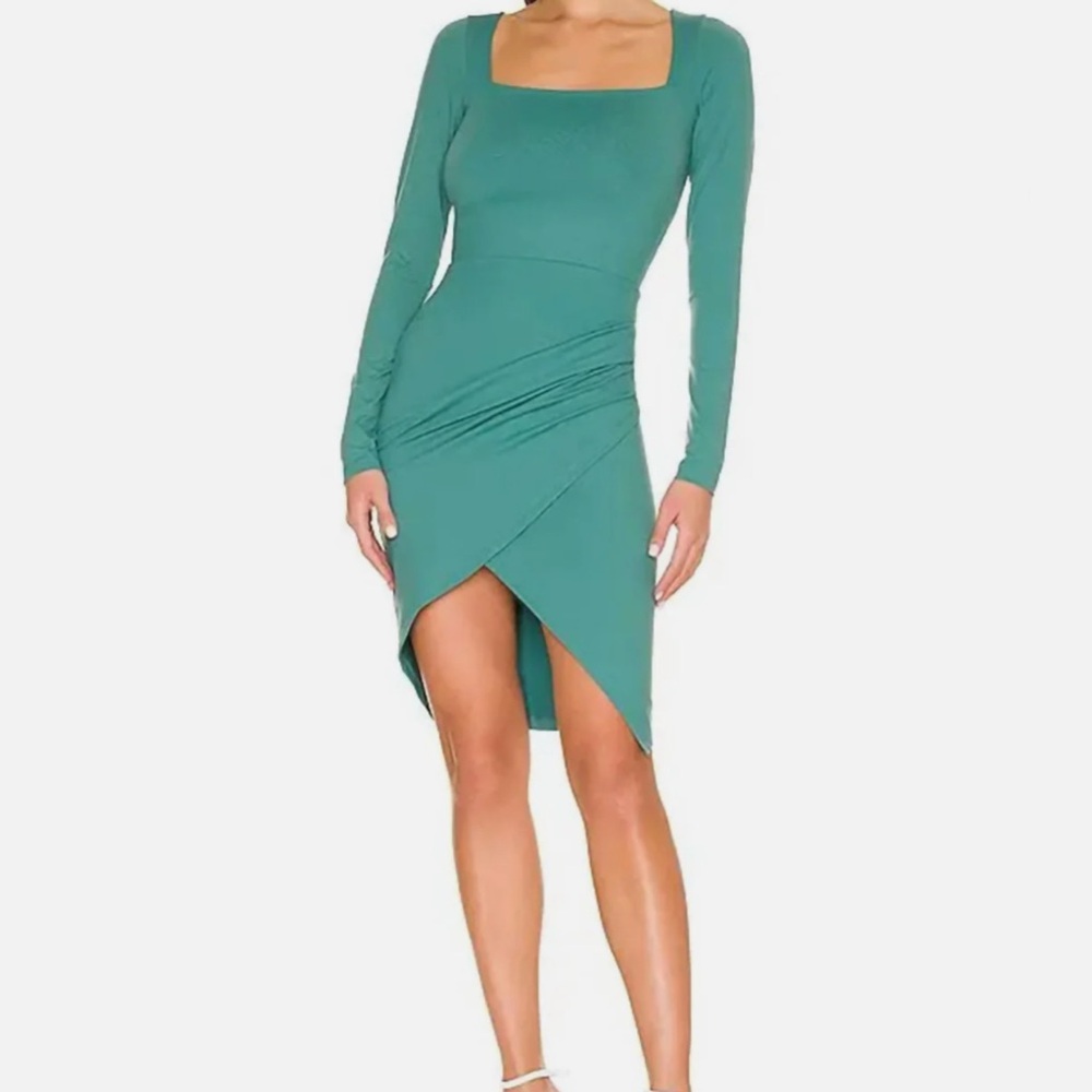 Susana Monaco green spruce dress